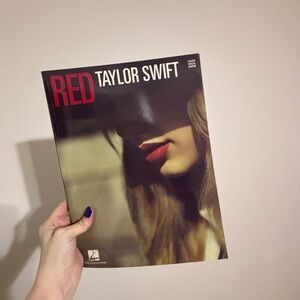 Taylor Swift Red Sheet Music Book
